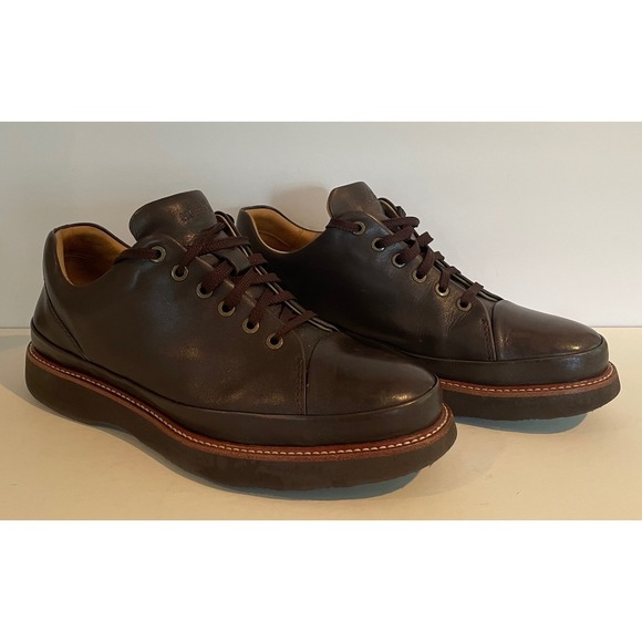 samuel hubbard Other - Samuel Hubbard Mens Dress Fast Brown Leather Dress Sneakers Shoes Business 9 M‎